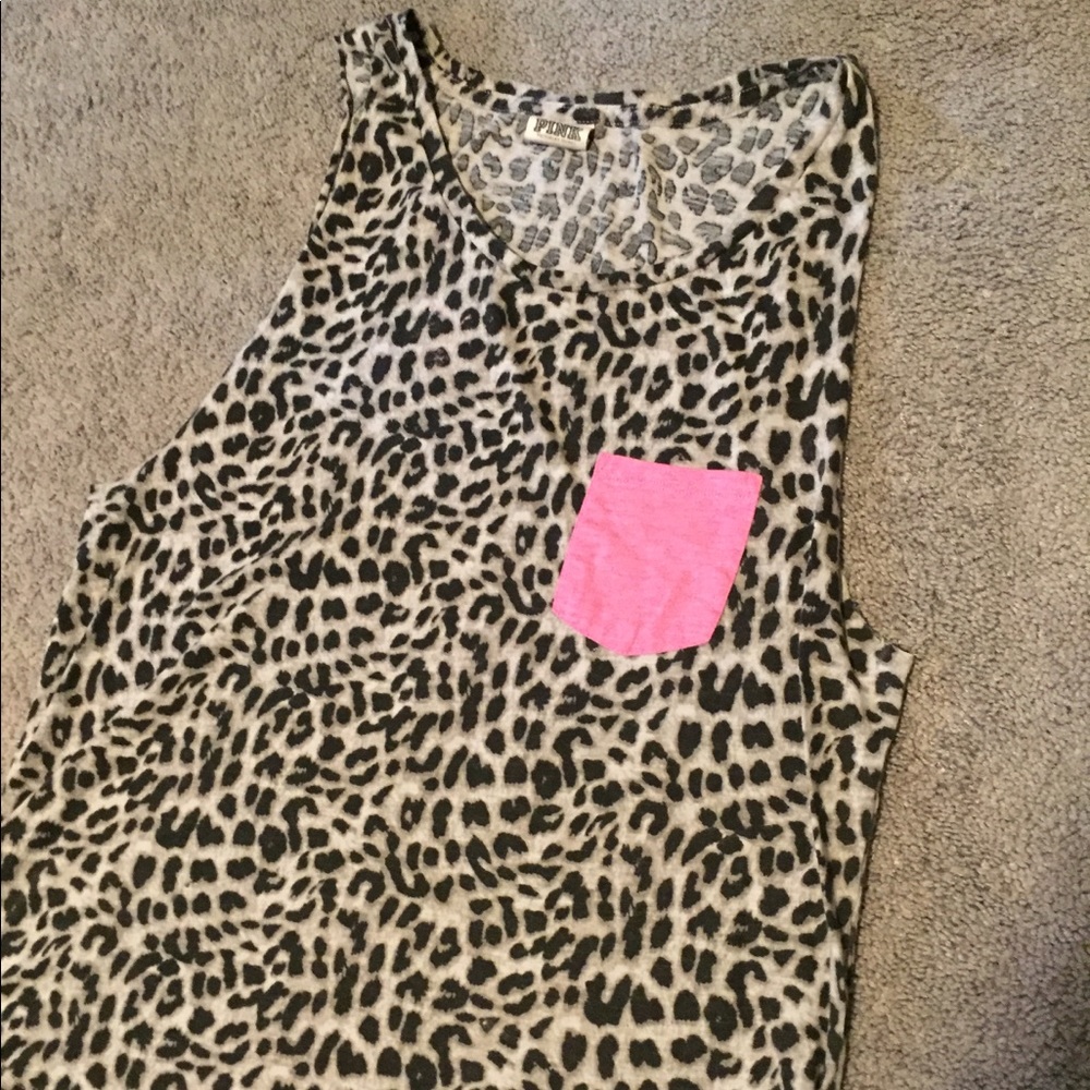 Victoria’s Secret Pink Cheetah Print tank!